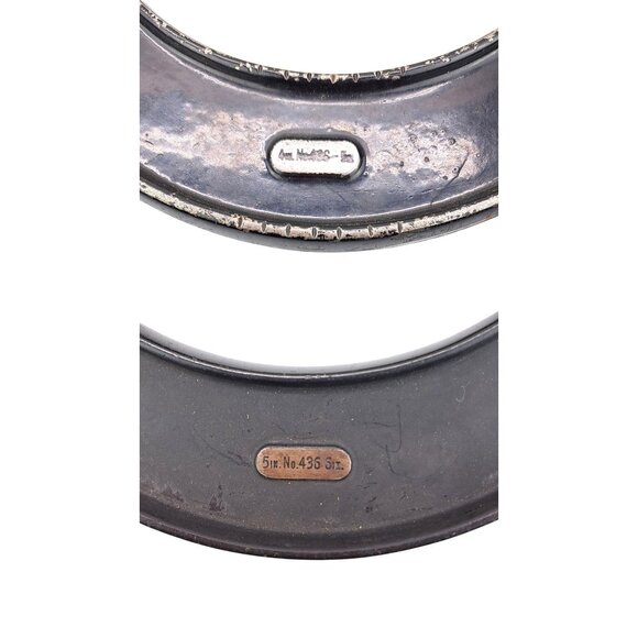 Vintage Starrett Outside Micrometers # 436 Set Of 4 Ratchet Stop Knurled Black - Picture 6 of 11